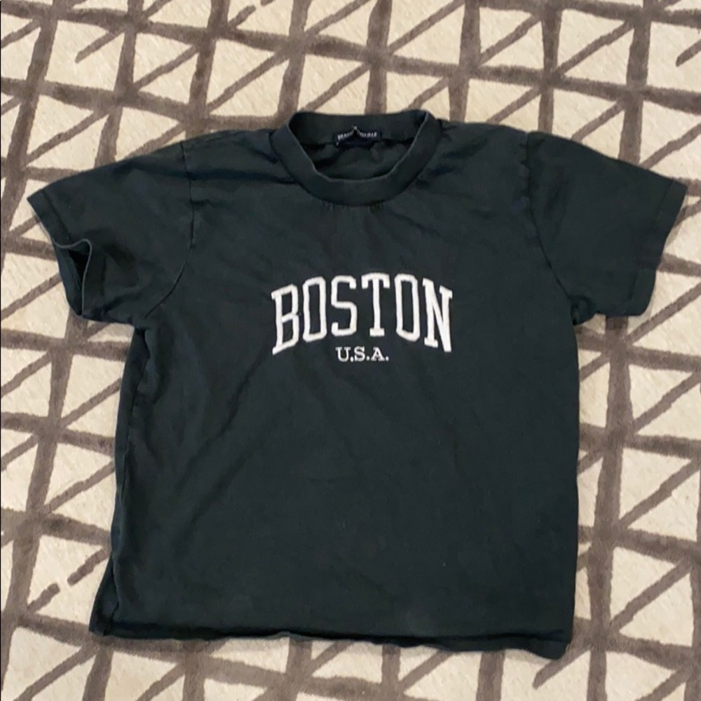 Dark green Brandy Boston tee